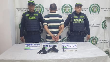 Capturaron a hombre que habría disparado desde su apartamento en Bucaramanga