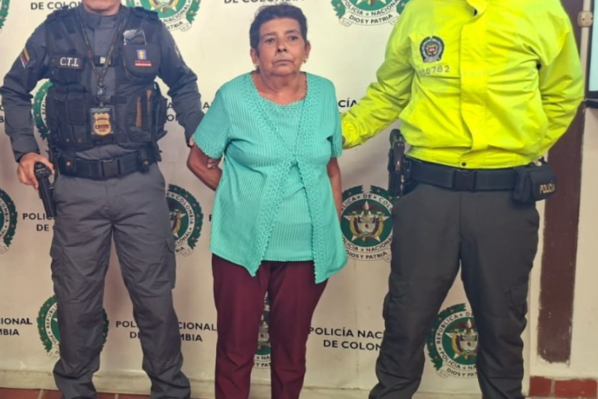 Capturaron a mujer de 68 años por extorsión: exigían $350 millones a una familia en Bucaramanga