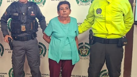 Capturan a una mujer de 68 años por extorsión en Bucaramanga: le exigían $350 millones a una familia