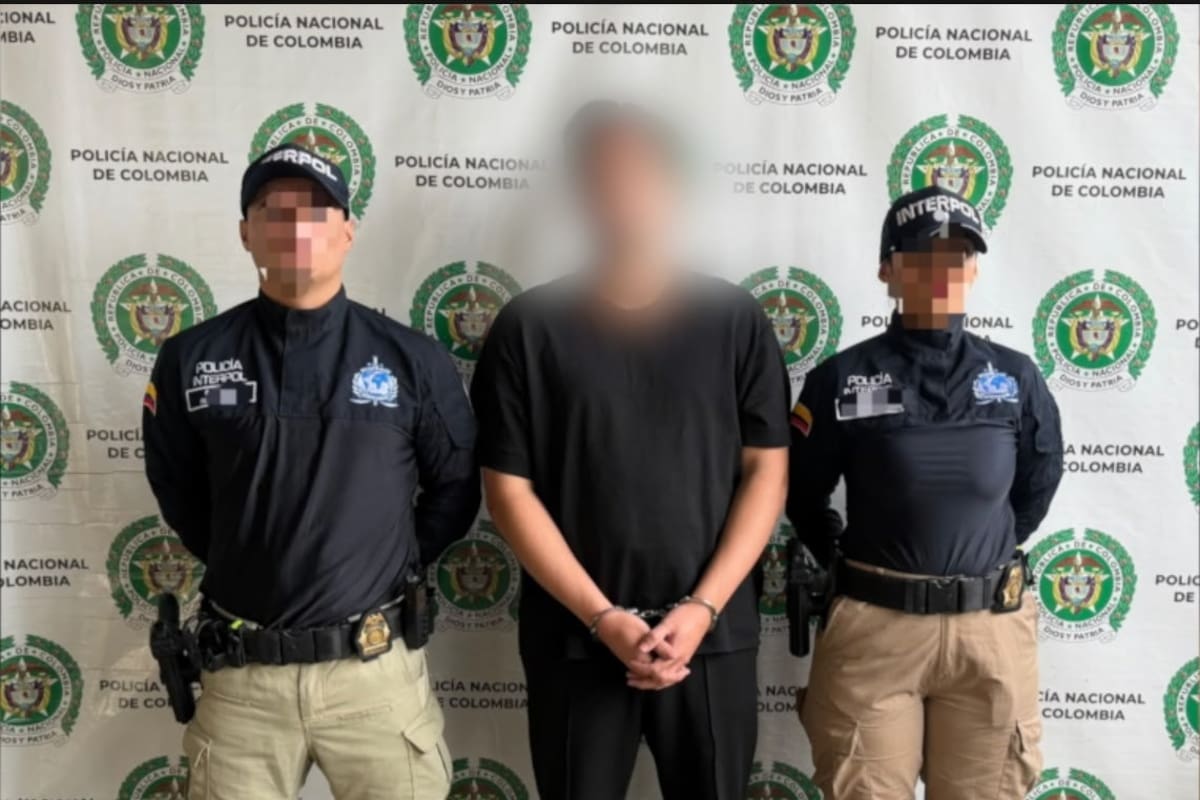 Capturaron a un mexicano en Rionegro por fraude millonario al gobierno de Estados Unidos con ayudas para la pandemia. | Foto: Tomada de @DIJINPolicia