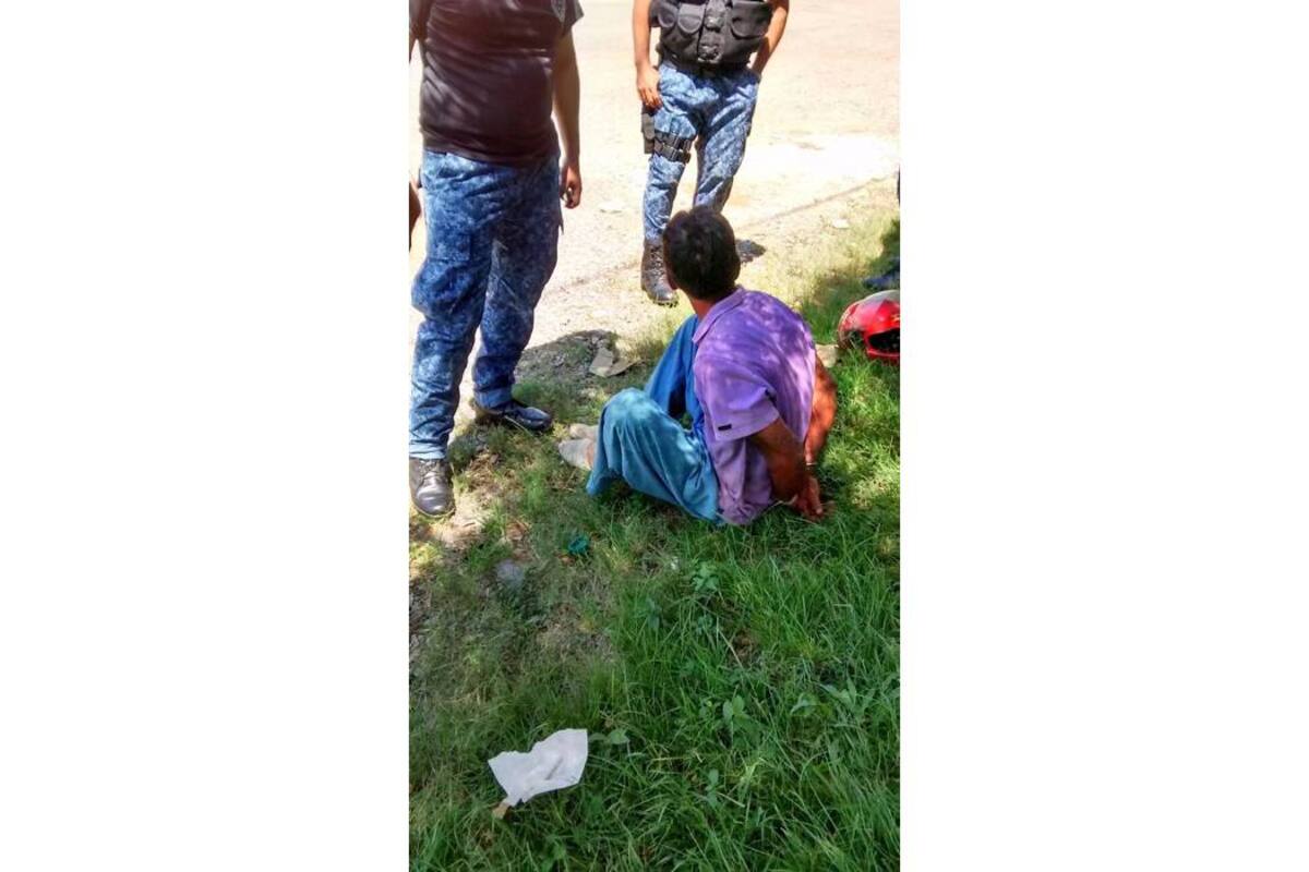 Como Hernando López, de 51 años, residente en San Gil, fue capturado por guardianes del Inpec, al intentar ingresar marihuana. (Foto: Suministrada/VANGUARDIA LIBERAL)