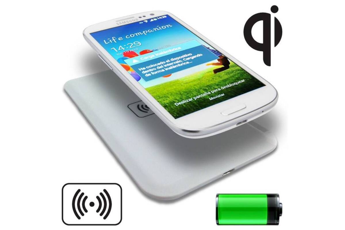 La carga para transmtir energía al celular funciona de manera inductiva. (Foto: Suministrada/VANGUARDIA LIBERAL )