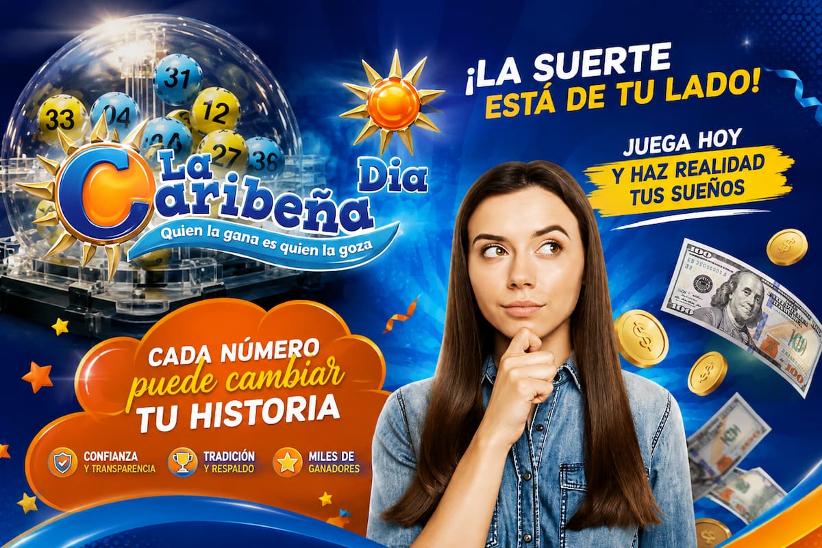 Sorteo de hoy de Caribeña Día.