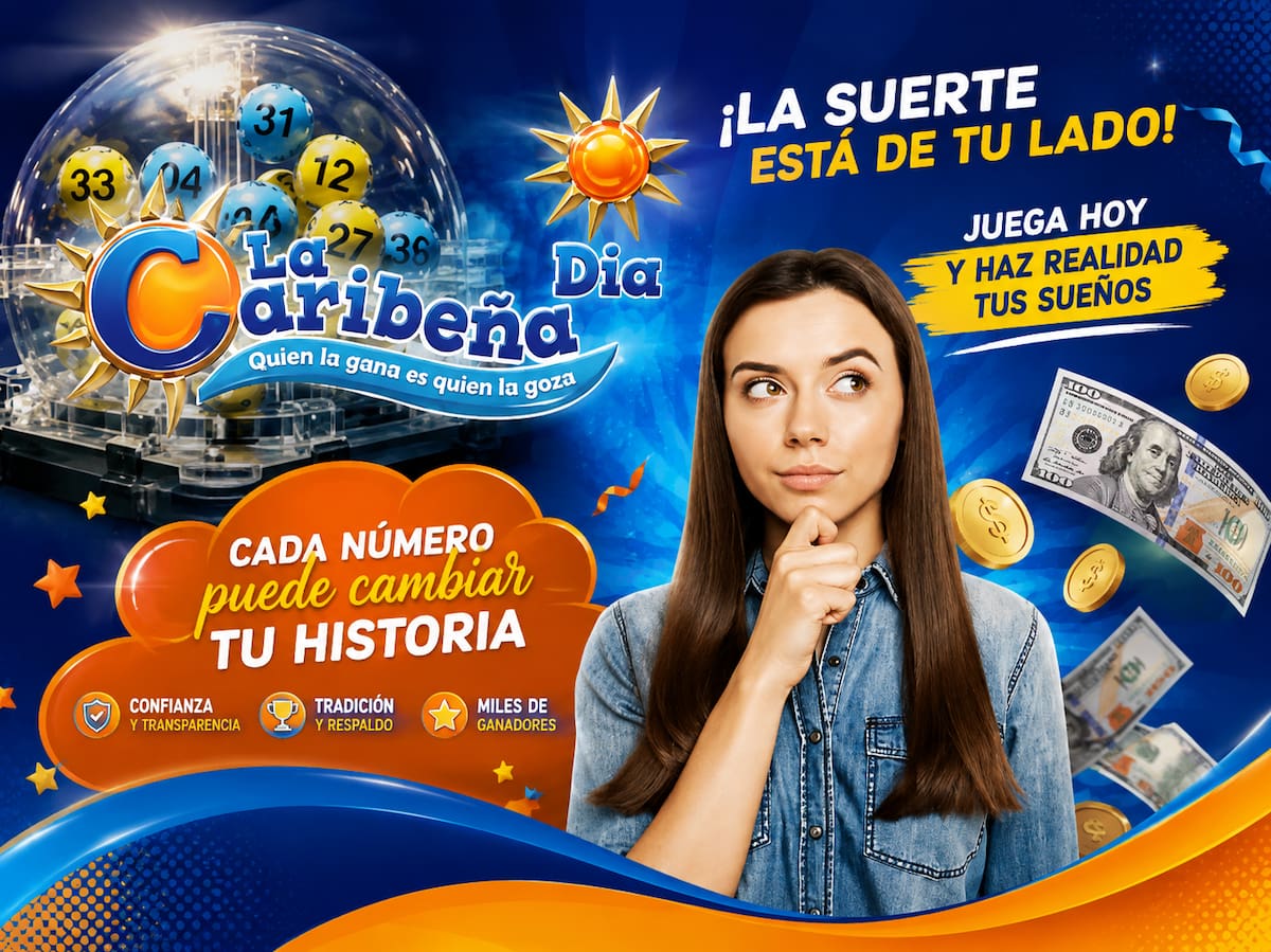 Sorteo de hoy de Caribeña Día.