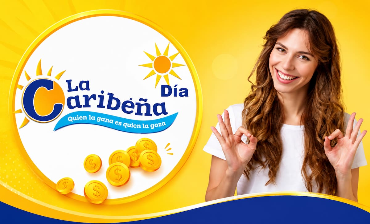 Resultado del sorteo de hoy de la Caribeña Día.