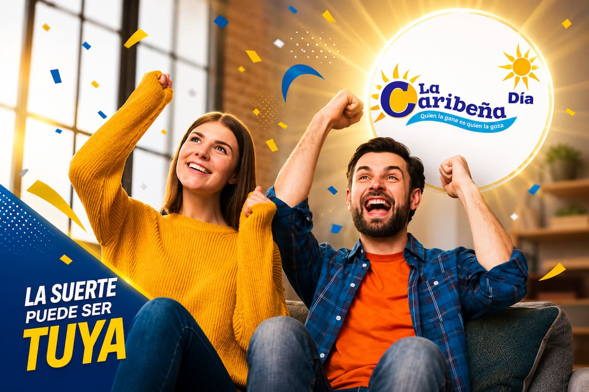 Resultado del sorteo de hoy del chance Caribeña Día.
