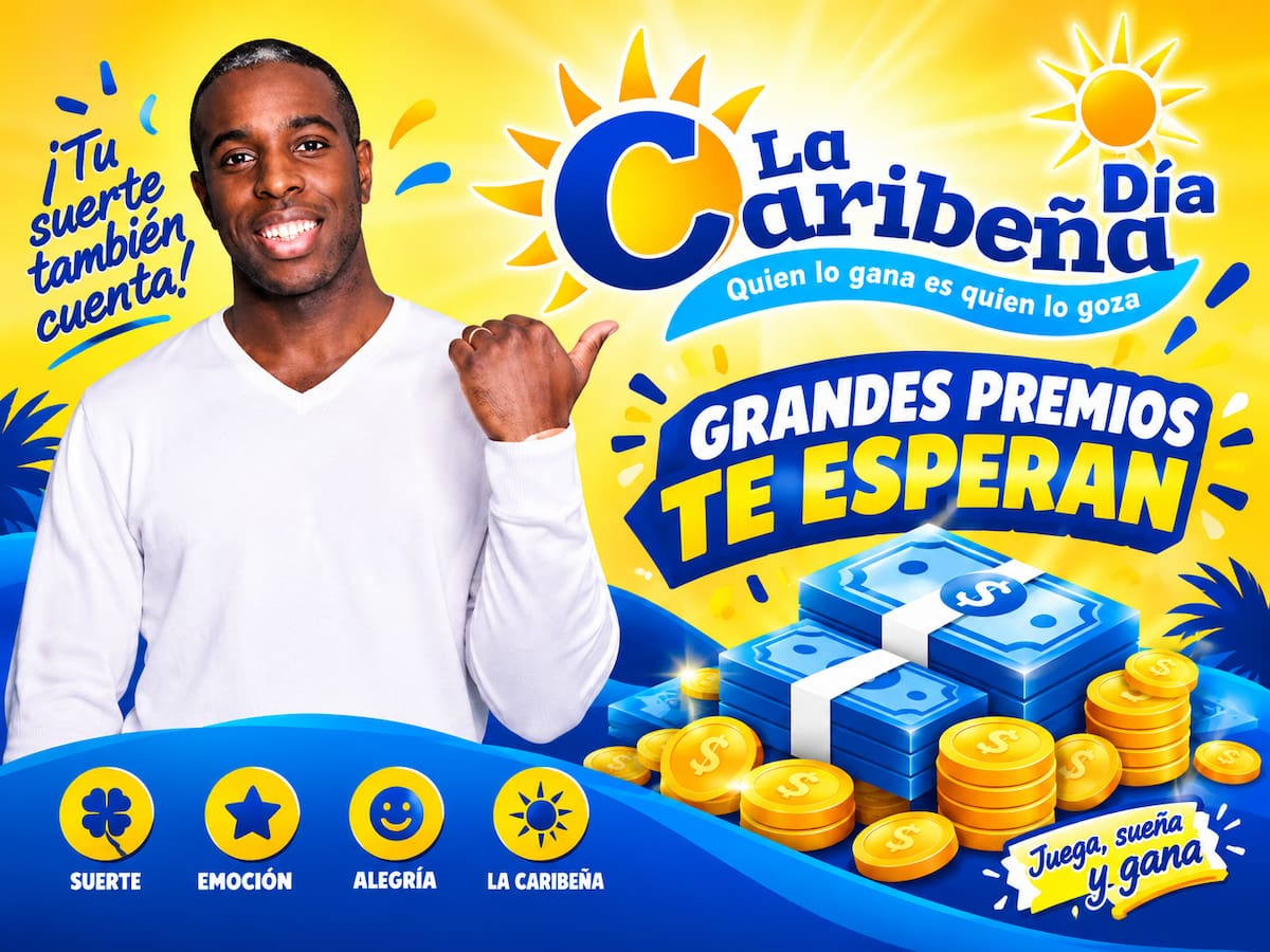 Caribeña Día: resultado del sorteo de hoy 26 de octubre de 2026.