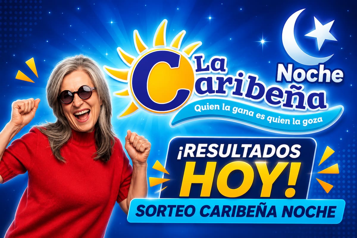 Sorteo de hoy de La Caribeña Noche.