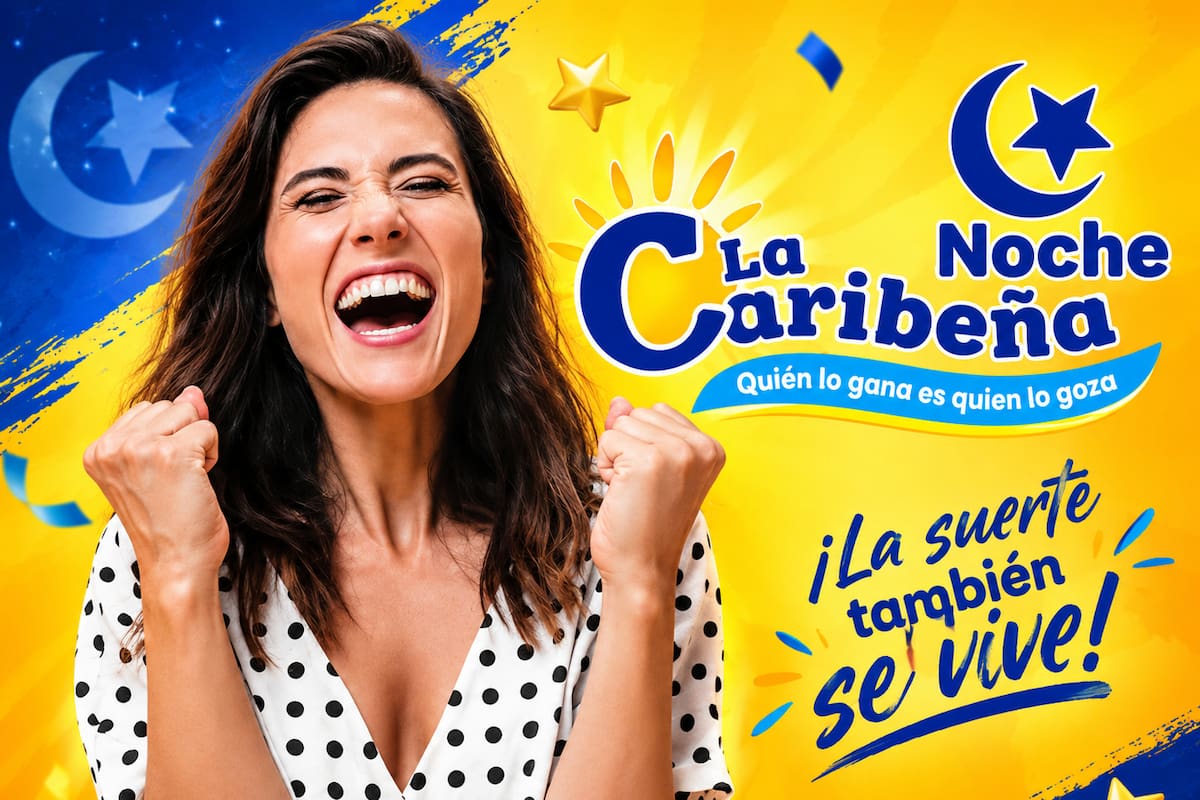 Caribeña Noche: resultado del sorteo de hoy lunes 28 de septiembre de 2026.