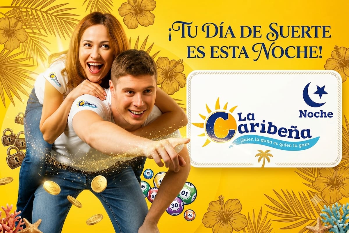Cayó Caribeña Noche: conozca el resultado del sorteo de hoy.