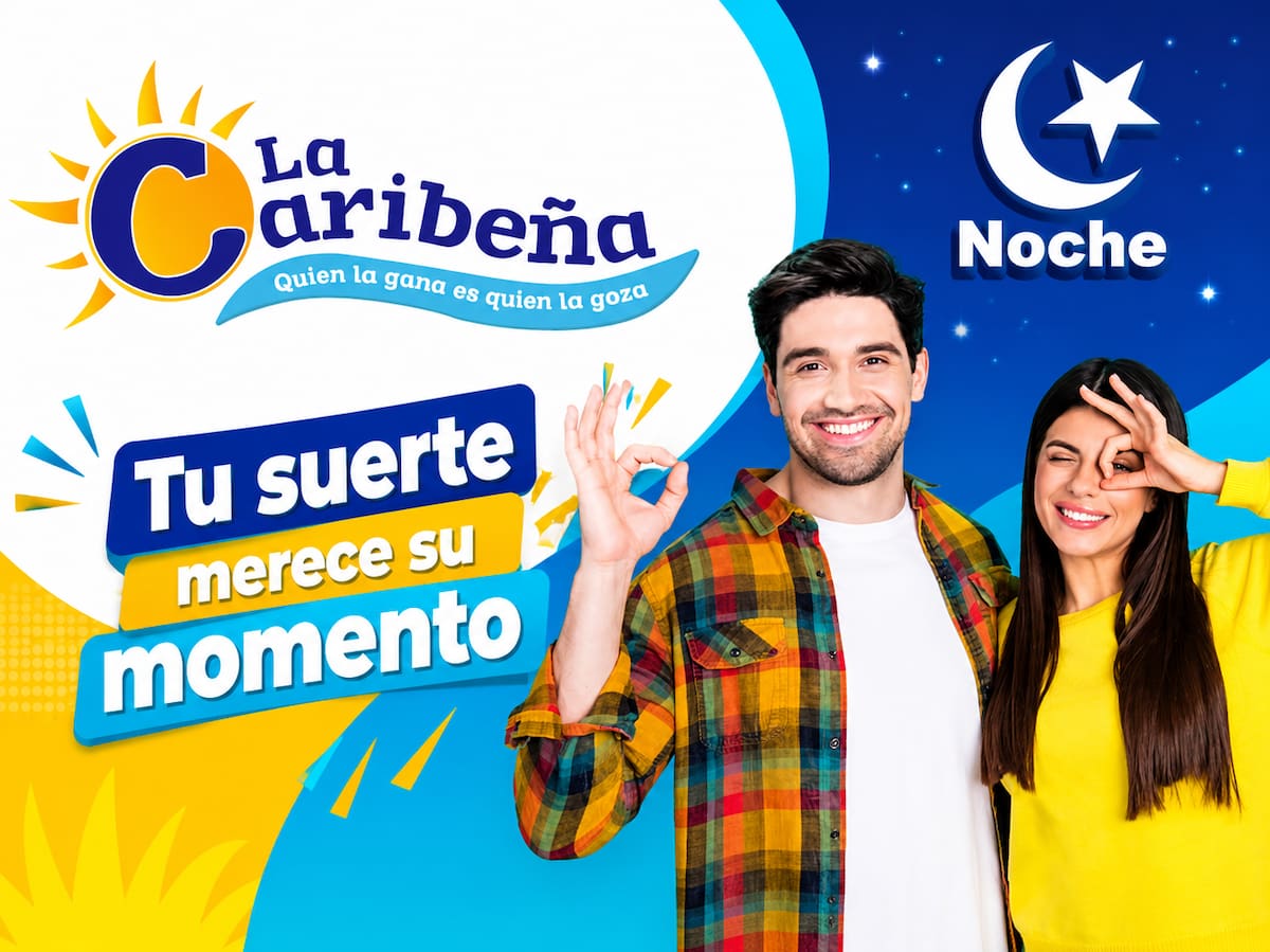 Sorteo de hoy de Caribeña Noche. Usted puede ser el ganador.