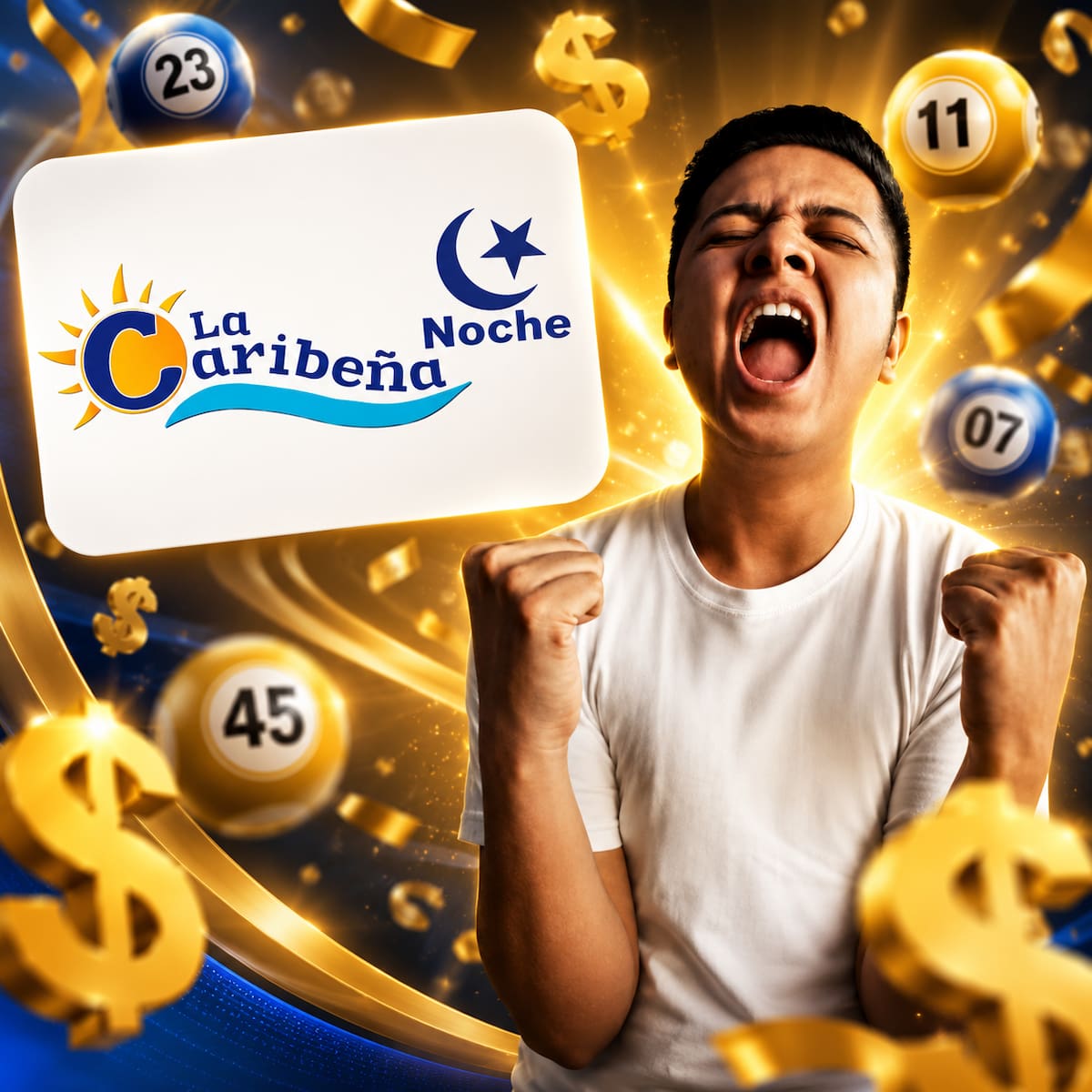 Último resultado del sorteo de Caribeña Noche.