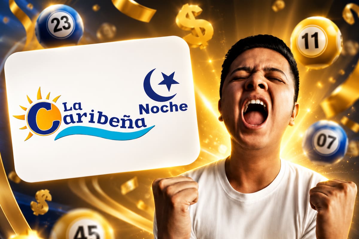 Último resultado del sorteo de Caribeña Noche.