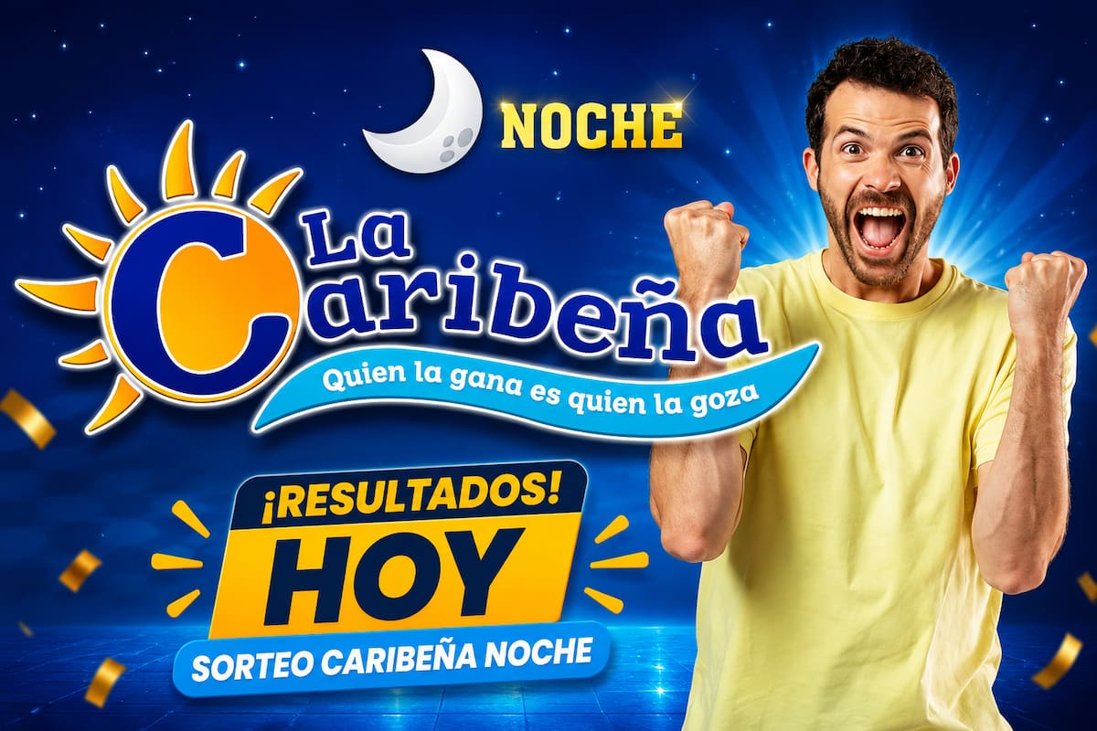 Sorteo de hoy de Caribeña Noche.