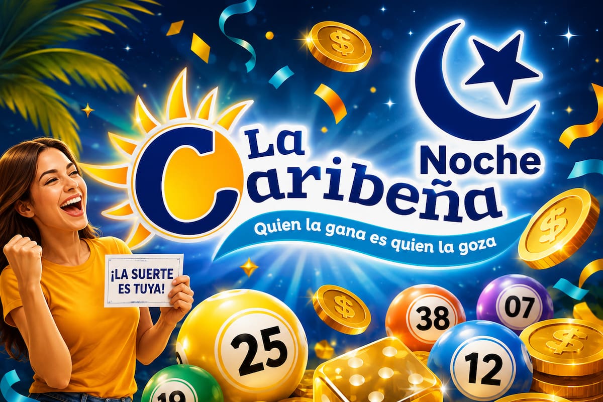 Caribeña Noche: resultado del sorteo de hoy.