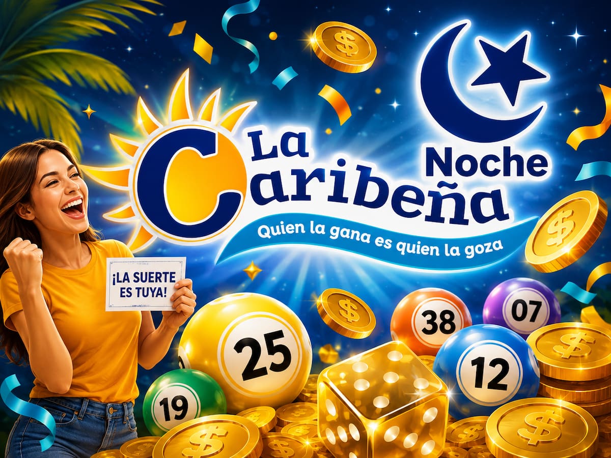 Caribeña Noche: resultado del sorteo de hoy.