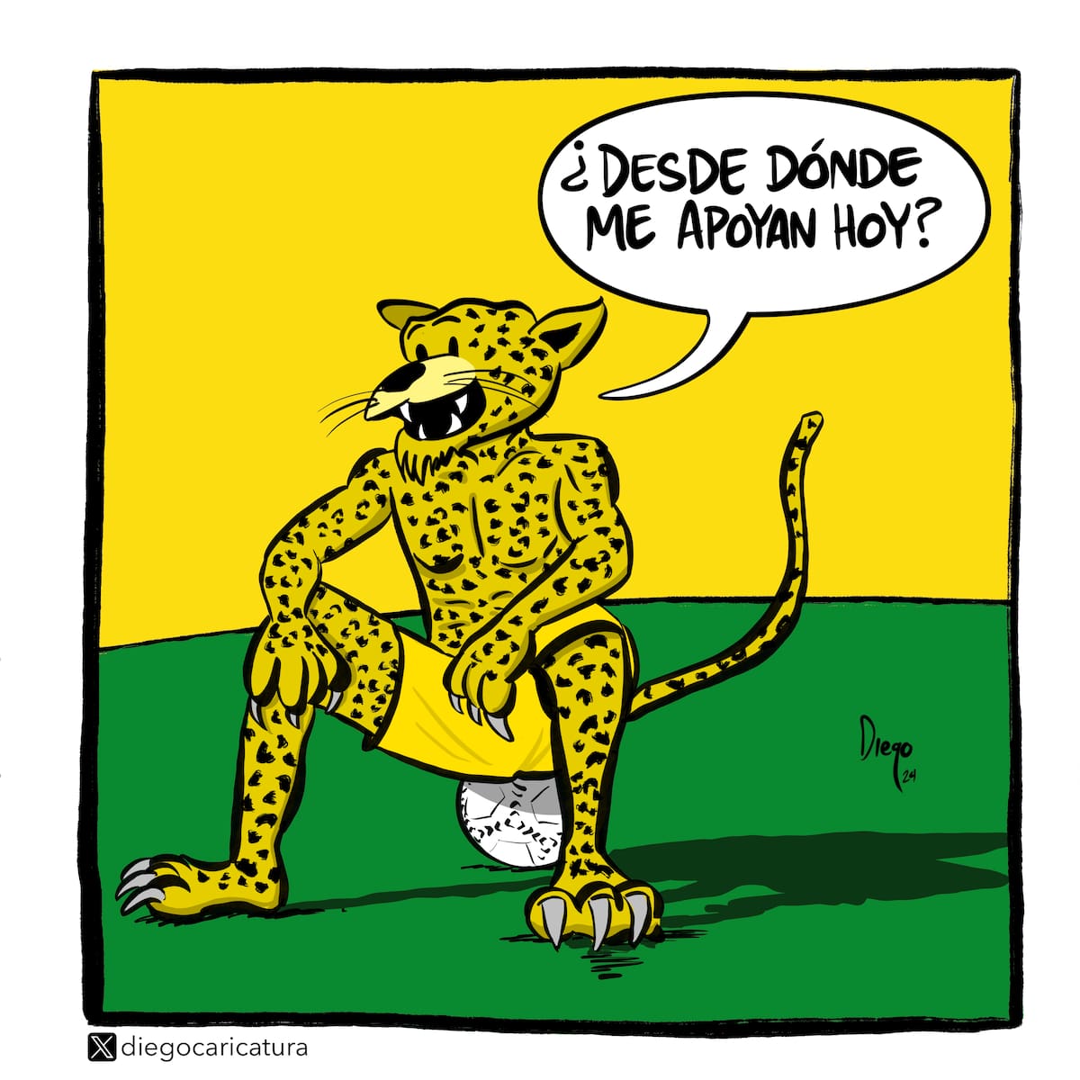 En caricaturas: el camino de Atlético Bucaramanga hasta su primer grito de campeón. Caricatura: Cortesía Diego García / Diego Caricatura.