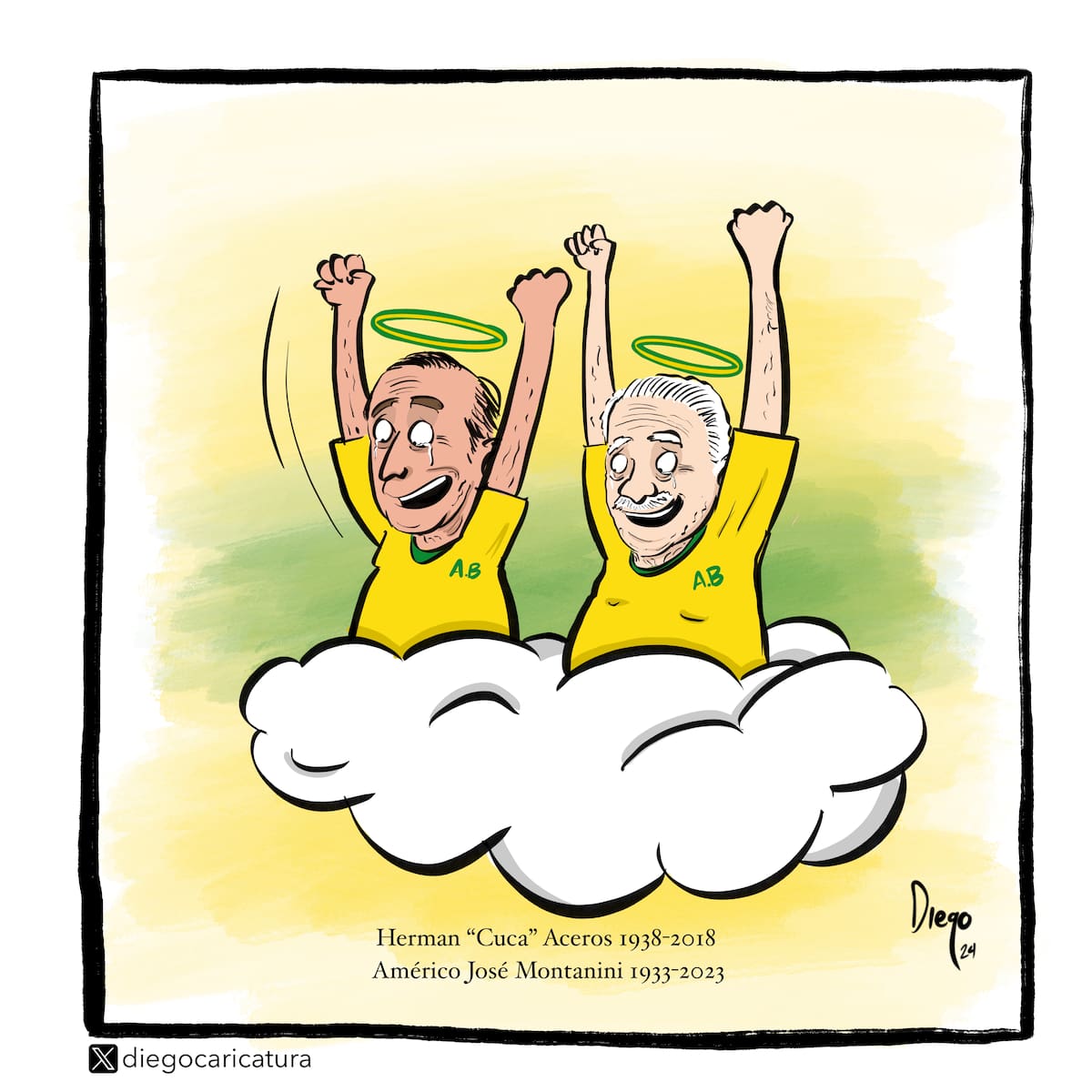 En caricaturas: el camino de Atlético Bucaramanga hasta su primer grito de campeón. Caricatura: Cortesía Diego García / Diego Caricatura.
