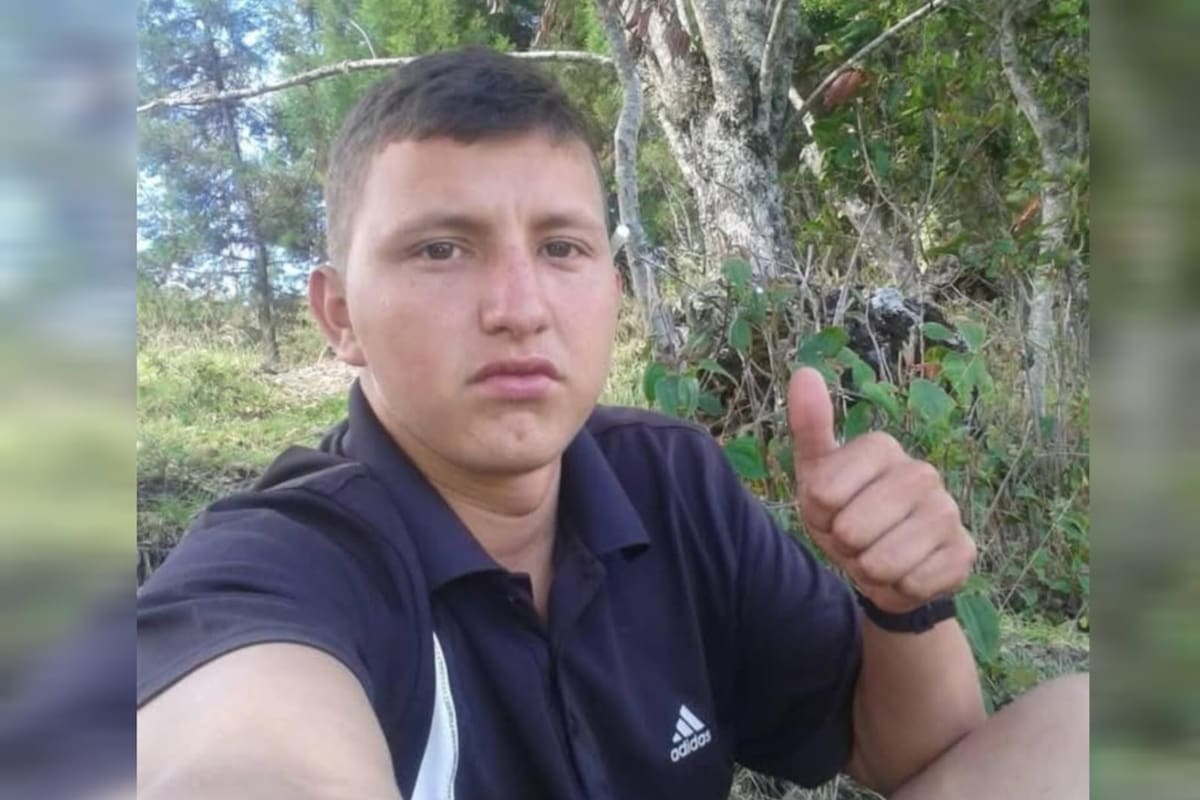Carlos Andrés Velandia Caicedo fue atacado a cuchillo.