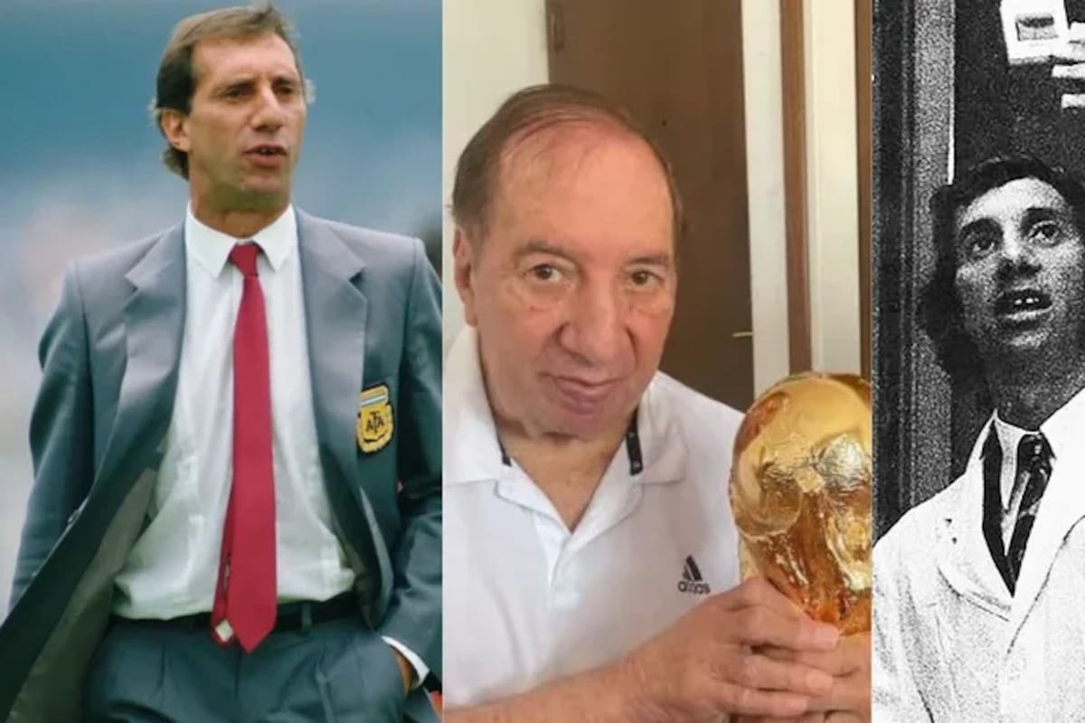 Emotivo cumpleaños 88 de Bilardo junto a figuras del Mundial de México 86. /FOTO: Archivo