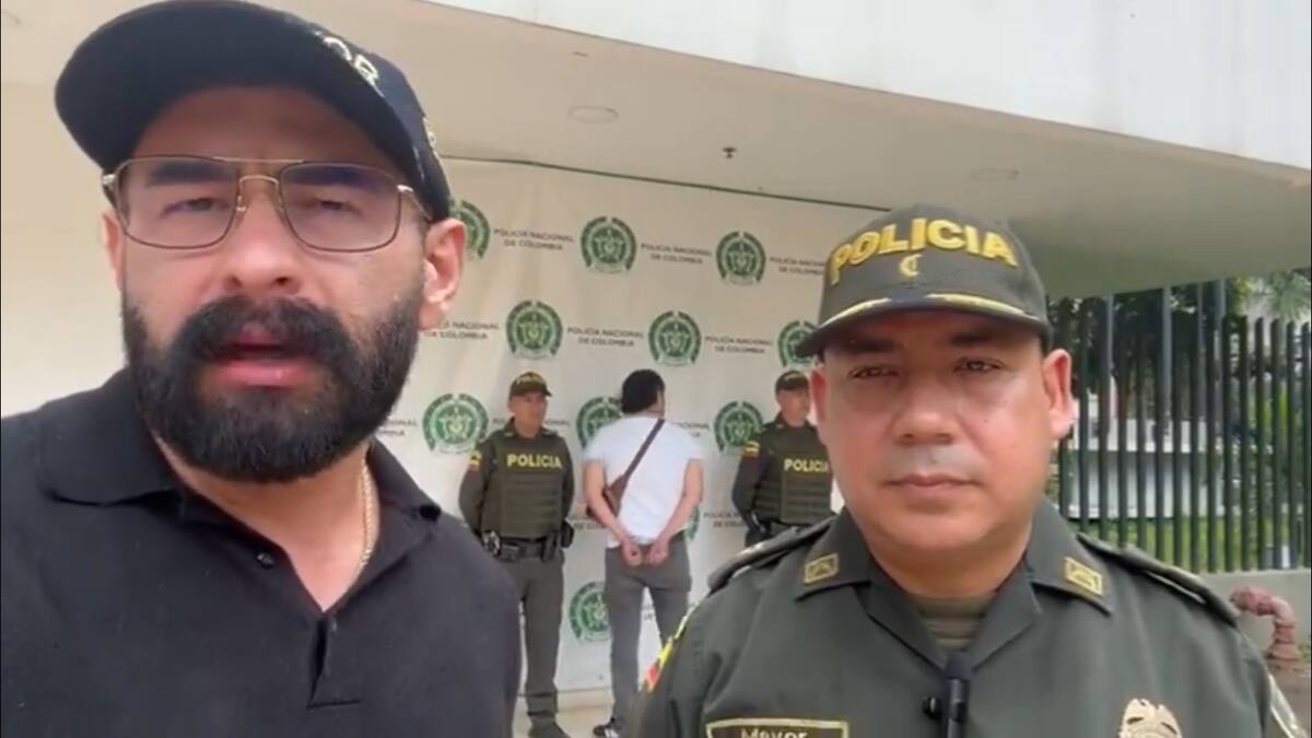 Carlos Bueno, director de Tránsito, tras un operativo de control.