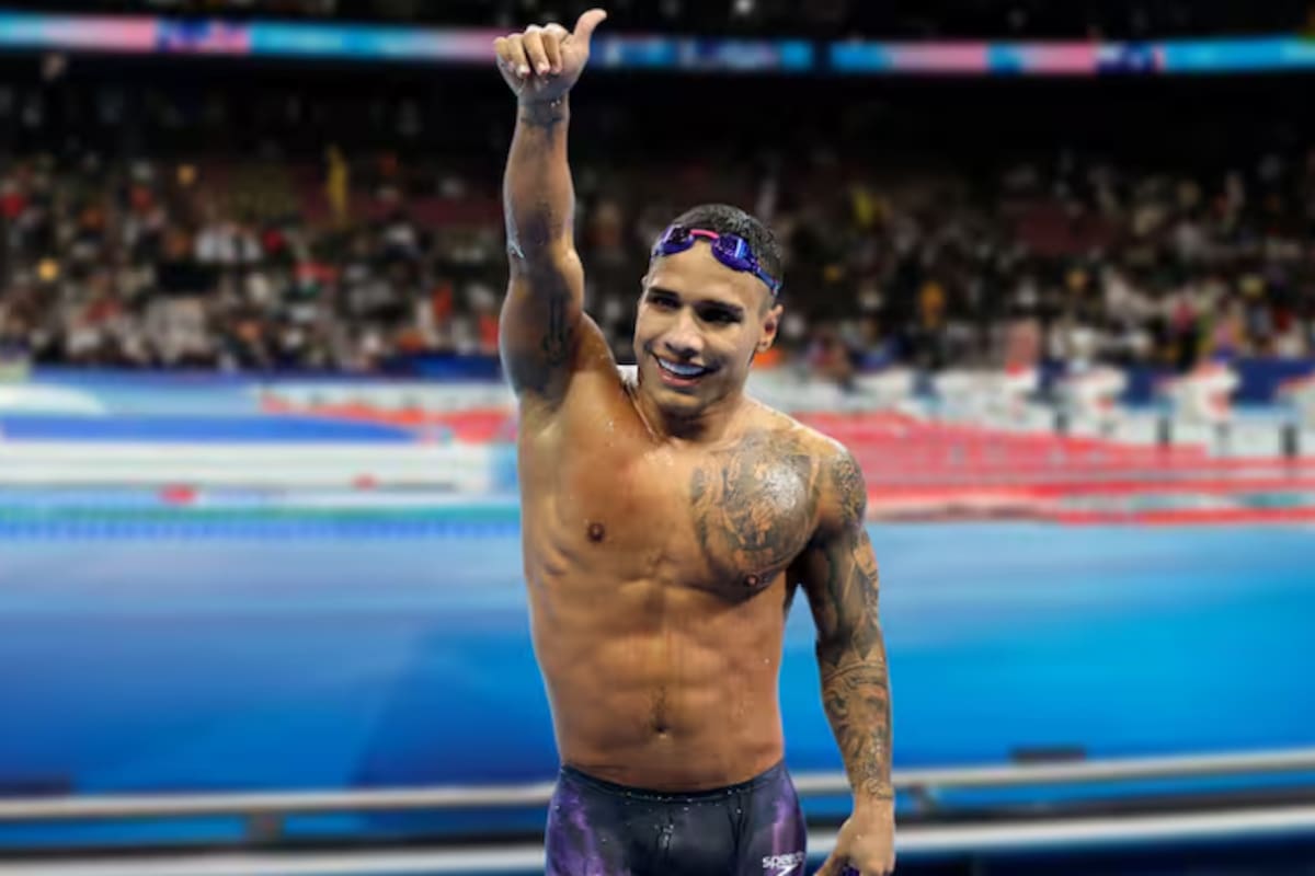 Carlos Daniel Serrano gana la primera medalla dorada para Colombia en el Campeonato Mundial de Para natación de Singapur. /FOTO: @Para_swimming