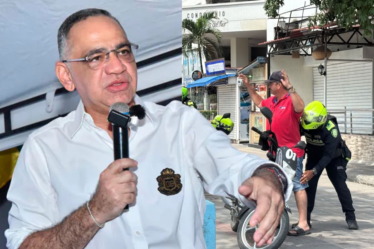 El alcalde de Santa Marta, Carlos Pinedo, confirmó la presencia en el territorio del presidente de la República, Abelardo de La Espriella, hasta el distrito y la zona rural "se recupere por completo".