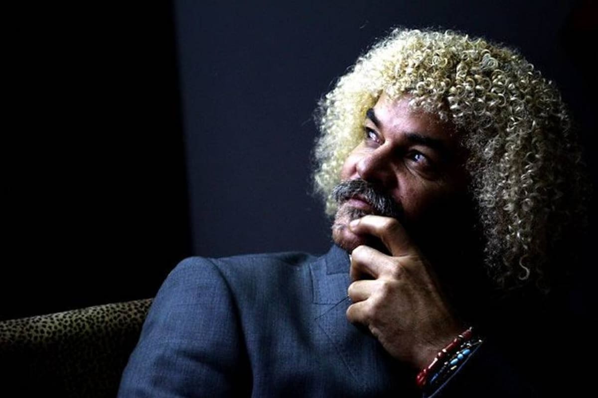 Carlos Valderrama habló de la actualidad de la selección Colombia y de Luis Díaz. Foto: Colprensa.