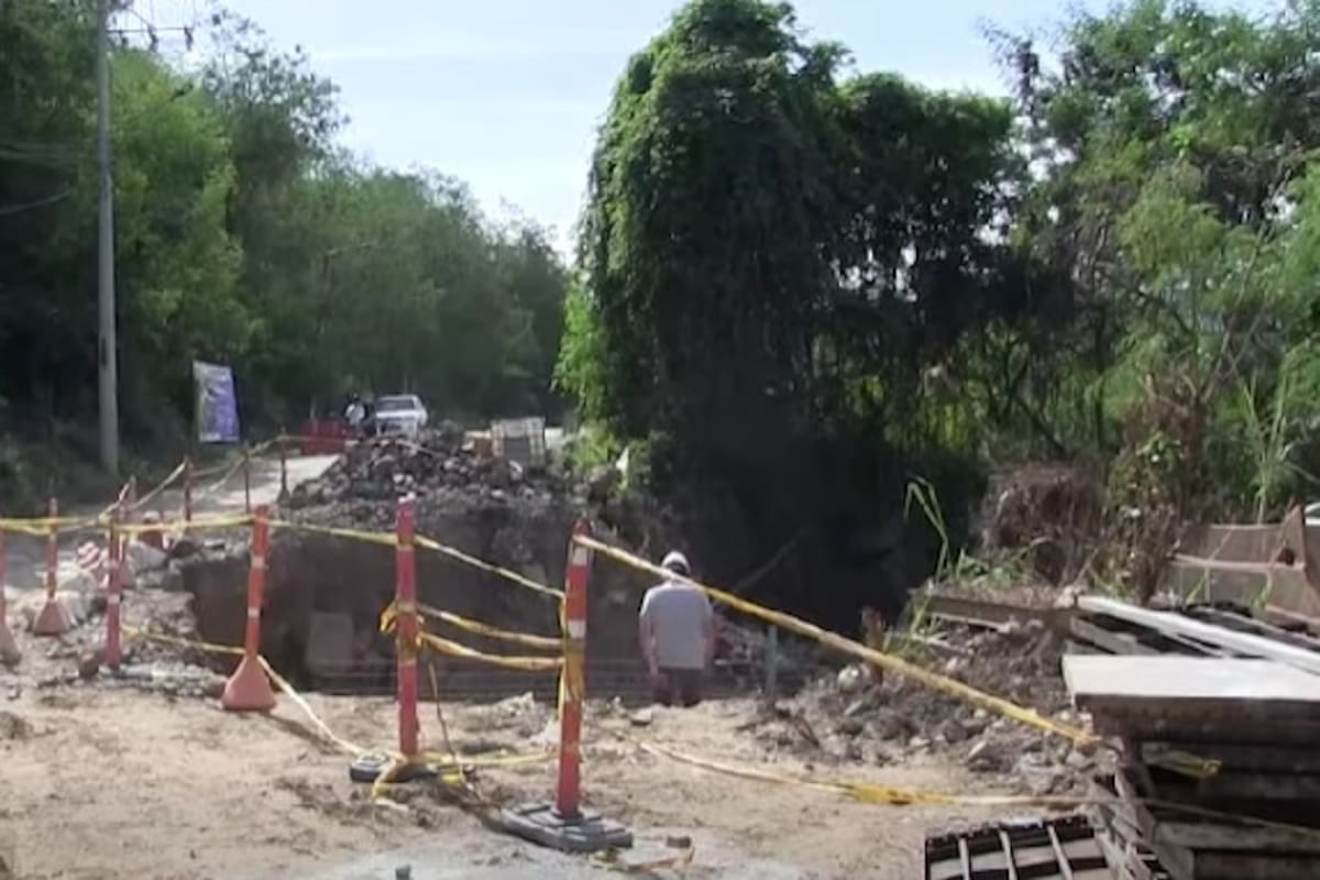Las obras fueron contratadas por la Unidad Departamental de Gestión de Riesgo.