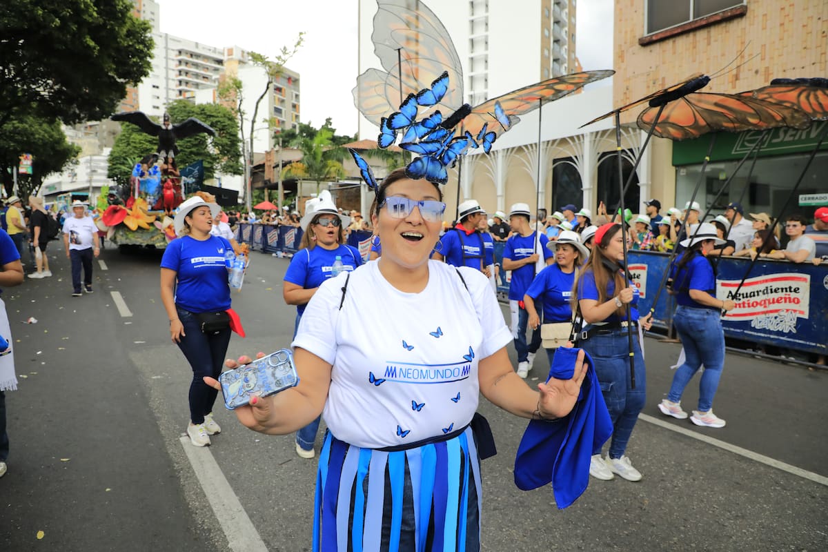 La carroza fue un homenaje a la biodiversidad, la identidad y las voces de mujeres del departamento. Foto: Jaime Moreno.