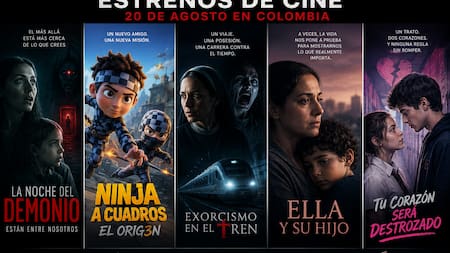 Estrenos este 20 de agosto: películas de terror y acción que llegan a la cartelera de cine