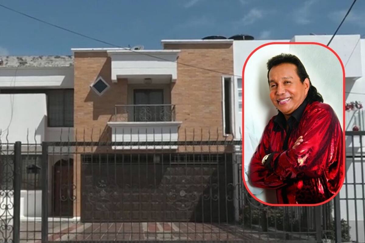Casa de Diomedes Díaz, en Valledupar, donde pasó sus últimos años antes de fallecer. / Tomada de Internet
