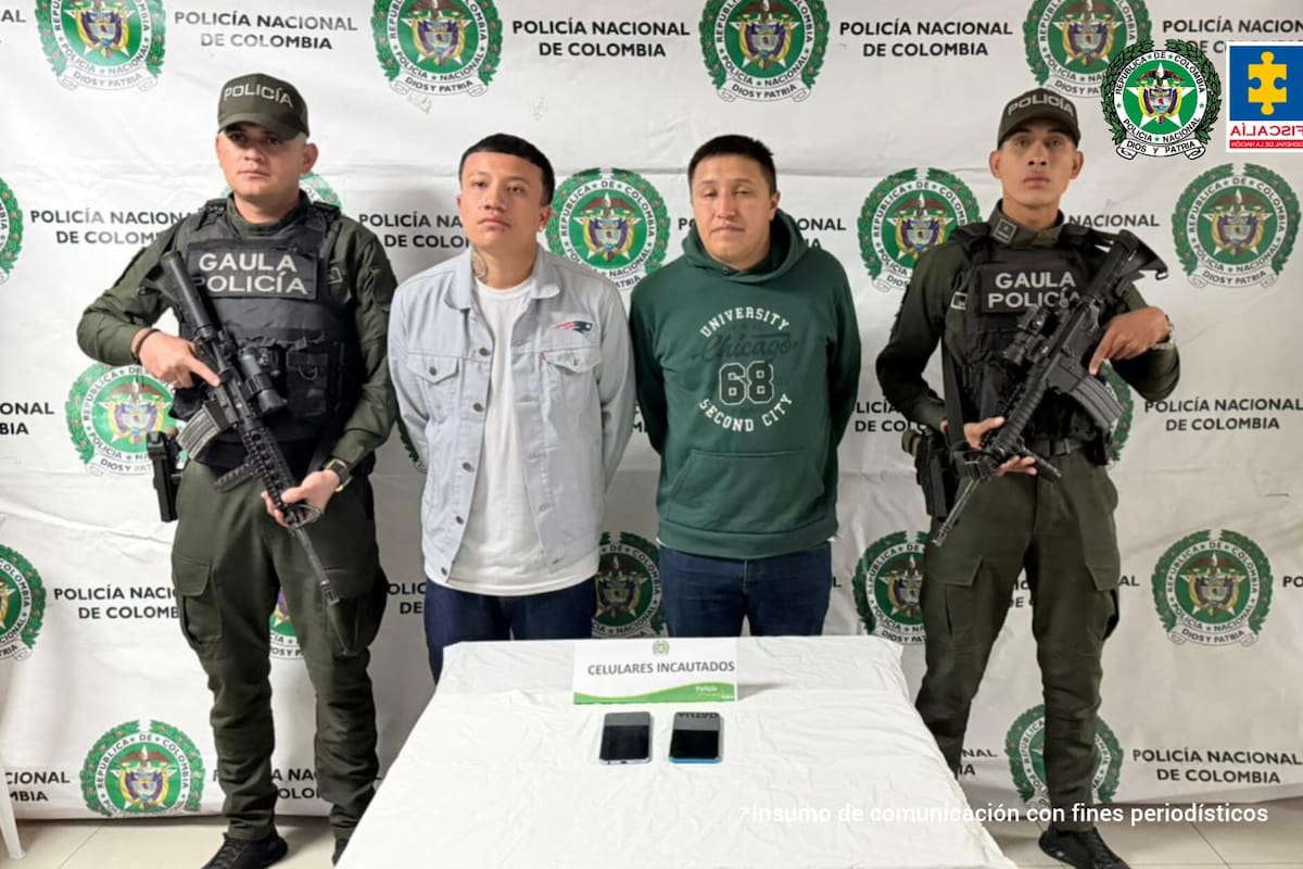 Juan Pablo y Diego Armando Gómez retuvieron a Diana Ospina durante cerca de 40 horas y la obligaron a realizar transferencias bancarias por cerca de $40 millones.// Colprensa