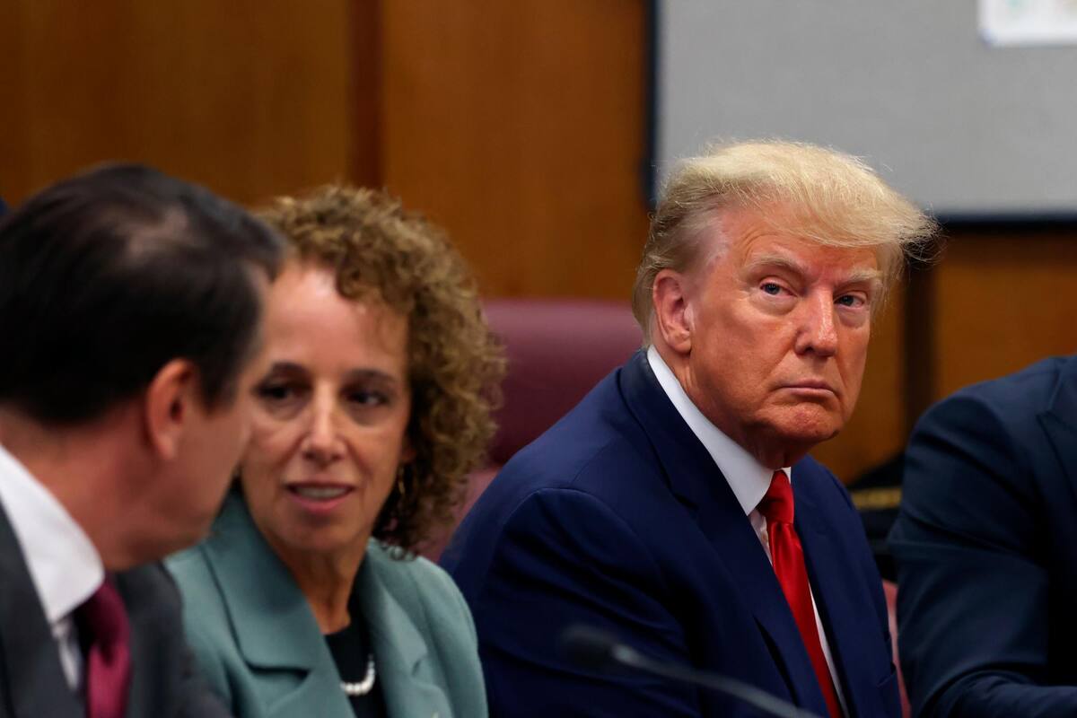 EFE / VANGUARDIA El expresidente de Estados Unidos Donald Trump se declaró este martes no culpable de los 34 cargos relacionados con el pago irregular a la actriz porno Storny Daniels.