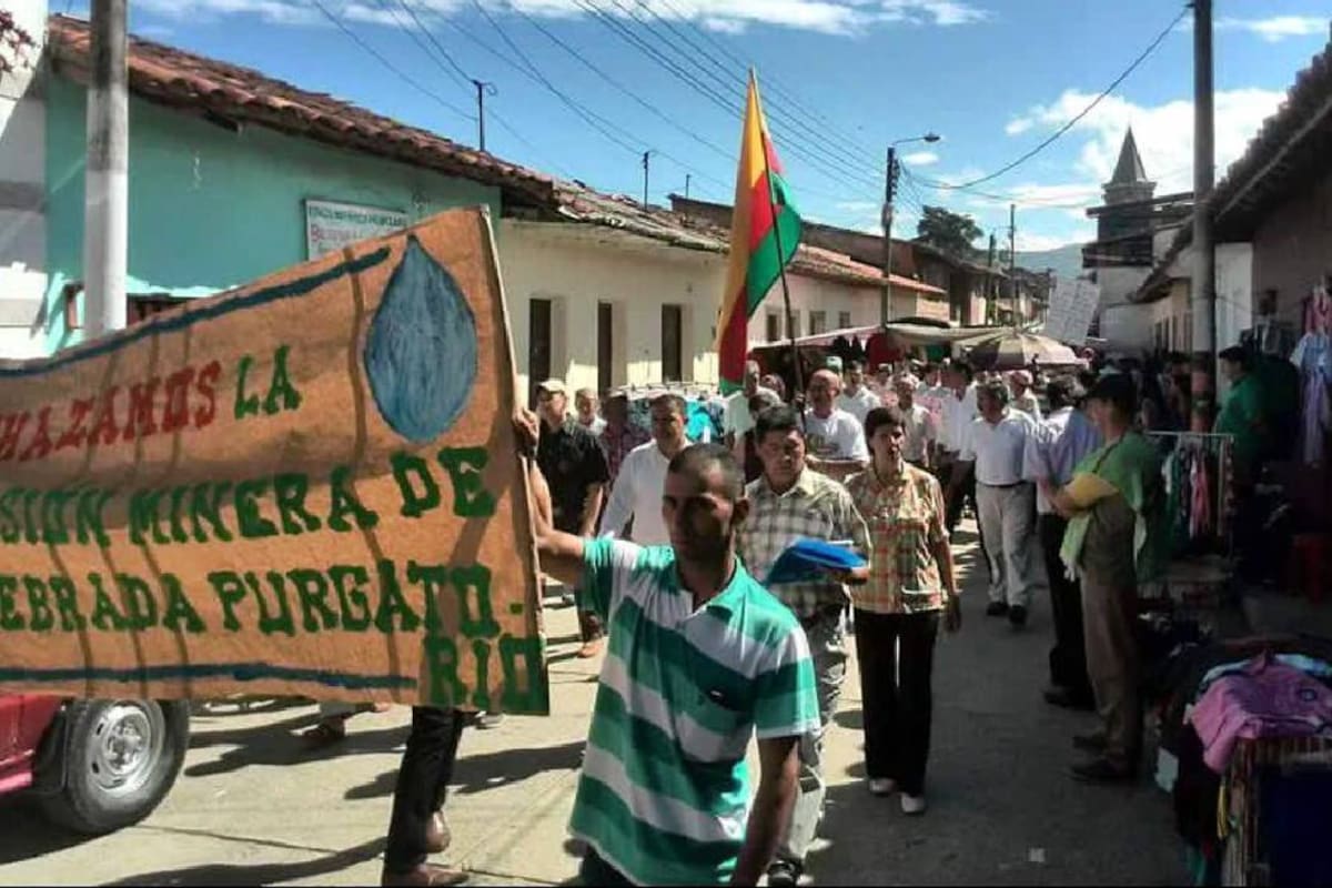 La comunidad mantiene su voz de rechazo frente a la posble llegada de la PCH. (Foto: Archivo / VANGUARDIA LIBERAL)
