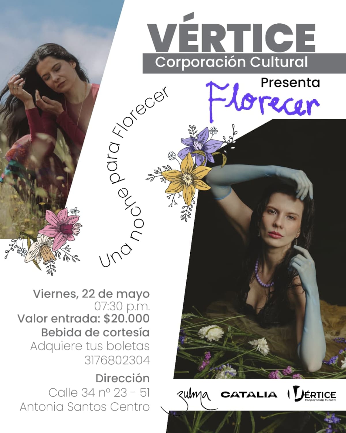 Catalia interpretará en vivo su EP Florecer después de su recuperación vocal.