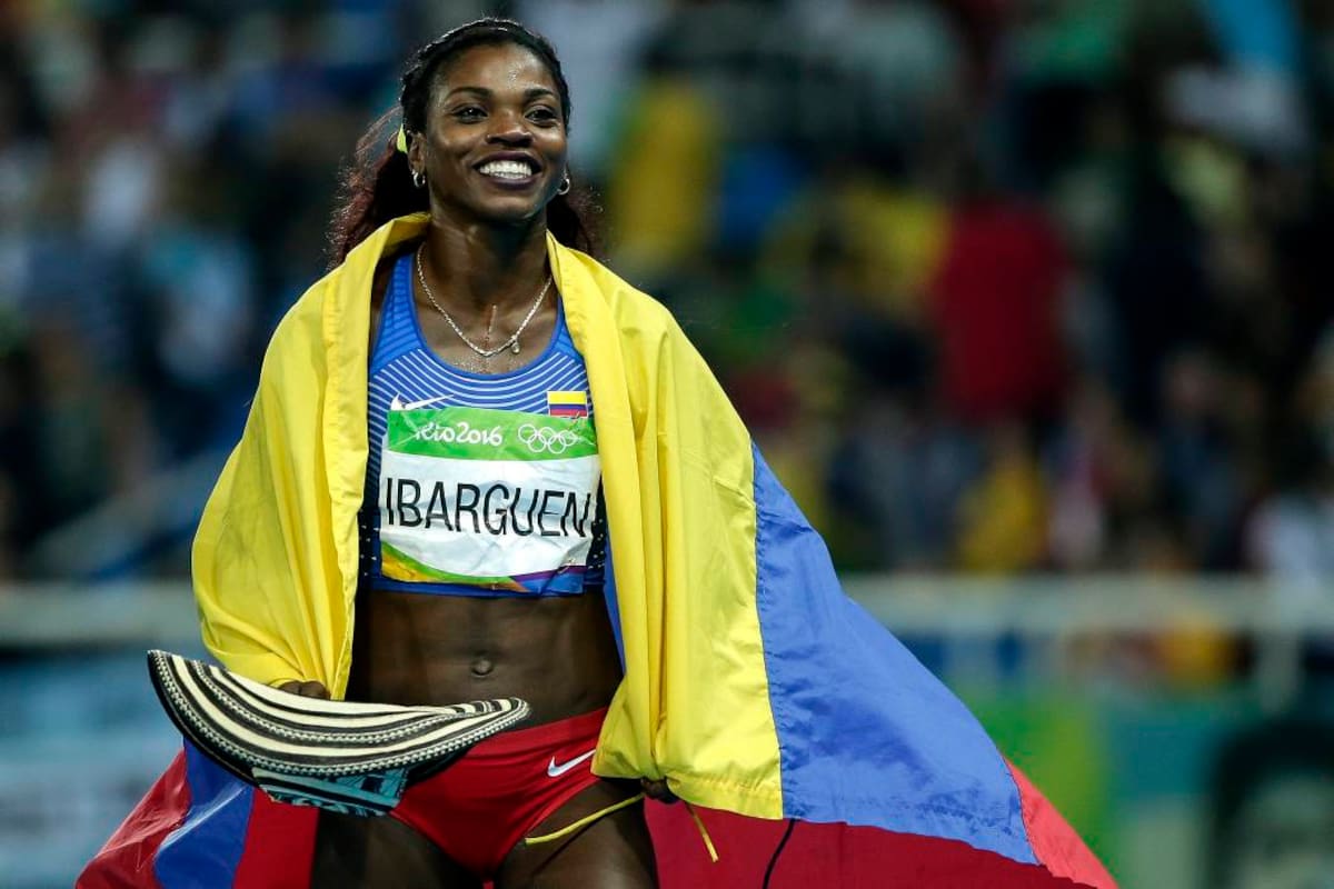 La atleta colombiana Caterine Ibargüen Mena, es finalista en la gran gala de la Iaaf que se celebrará hoy en Mónaco. (Foto: Archivo / VANGUARDIA LIBERAL)