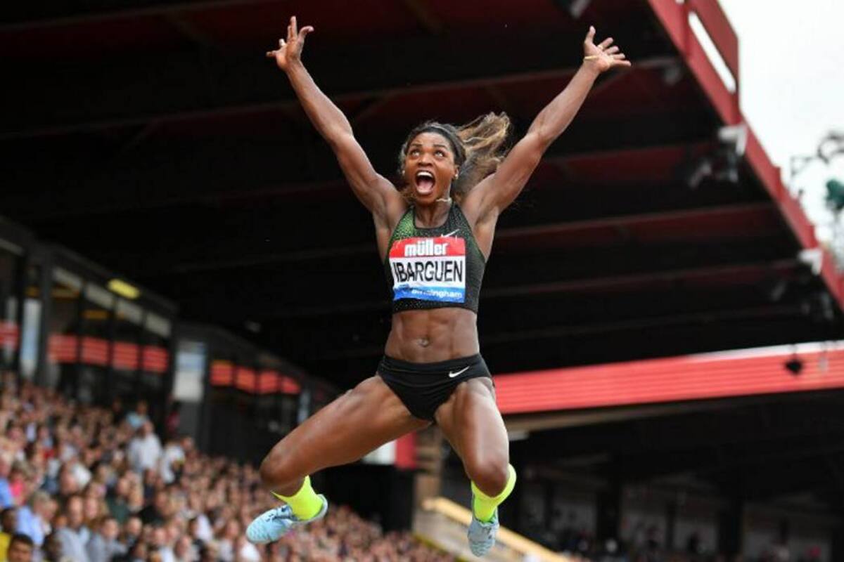 La atleta colombiana Caterine Ibargüen Mena, es una de las candidatas a atleta del año de la Federación Internacional del deporte base (Foto: Archivo / VANGUARDIA LIBERAL)