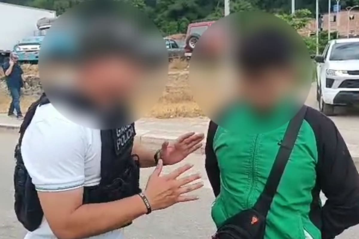 Cayó alias ‘Máquina’ cuando recibía $20 millones de una extorsión en Bucaramanga