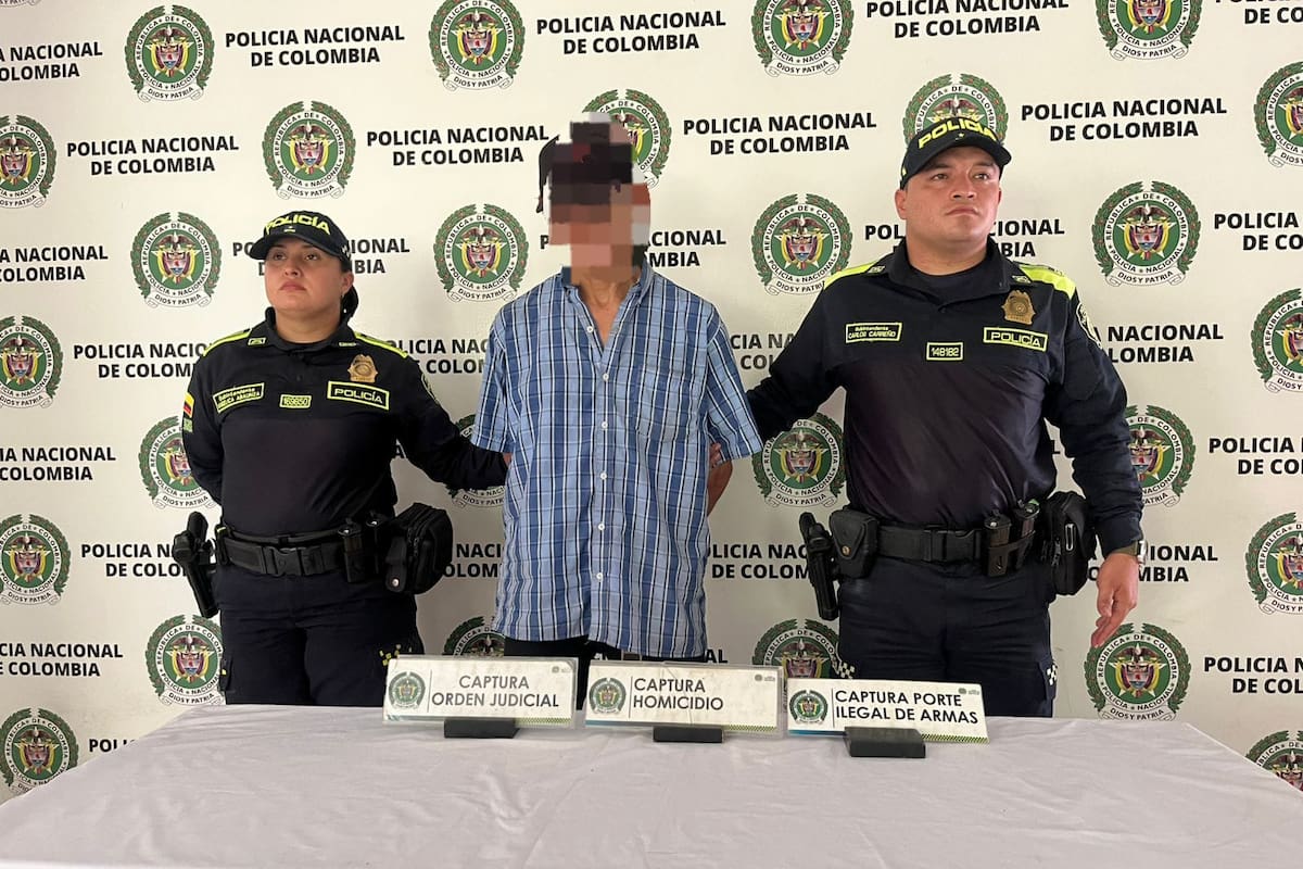 Cayó presunto homicida señalado de crimen en Floridablanca