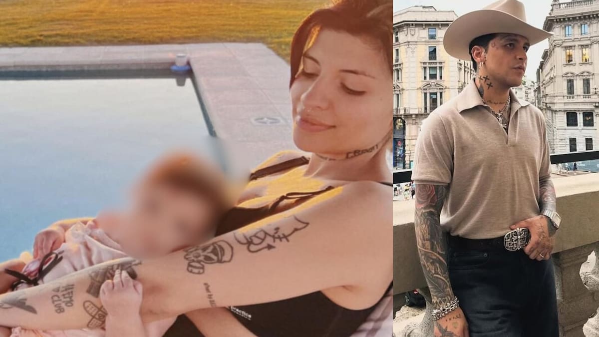 Cazzu revela que Nodal puede prohibirle viajar con Inti. // Redes sociales @chrsitiannodal