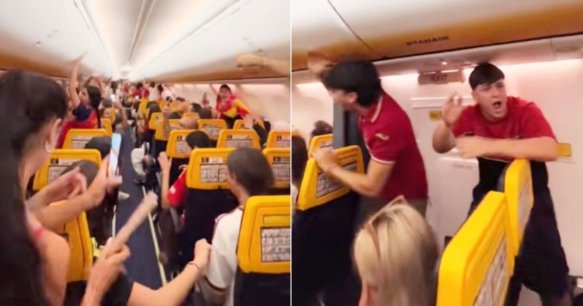 Los pasajeros, en su mayoría aficionados españoles, estallaron de alegría cuando el comandante confirmó que la selección había conquistado la Copa Mundial de la FIFA 2026. El momento quedó grabado en video y se hizo viral en redes sociales.