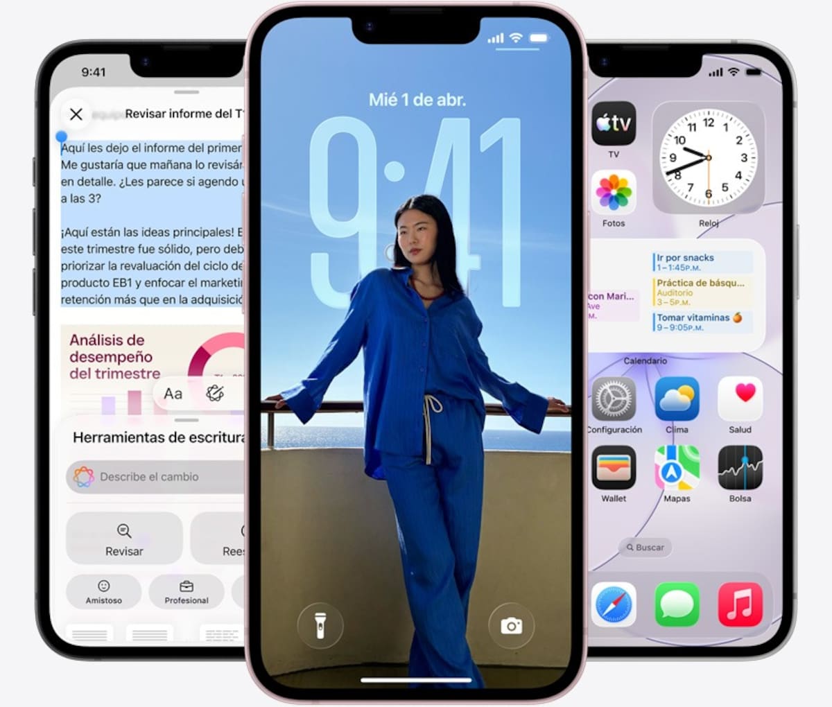 El iPhone 17e listo para usarse con iOS 26, con nuevas funciones inteligentes.
Foto tomada de: Apple