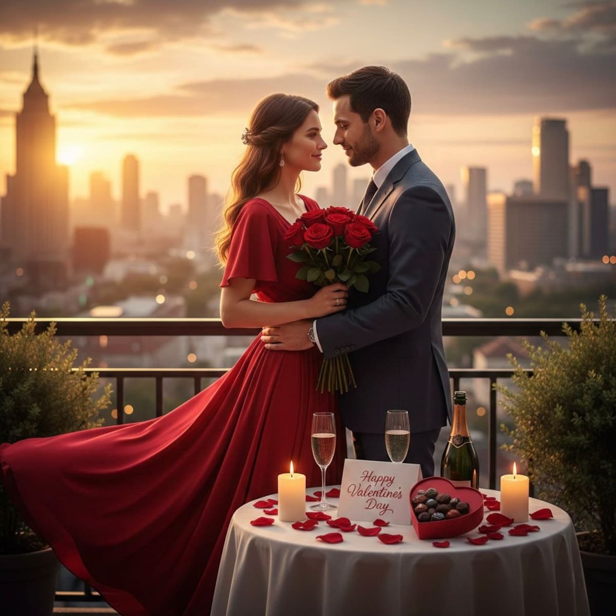 San Valentín suele venderse como la culminación del romance ideal, una imagen que satura las redes y define, para muchos, el estándar de la felicidad.
Foto tomada de: generada con IA