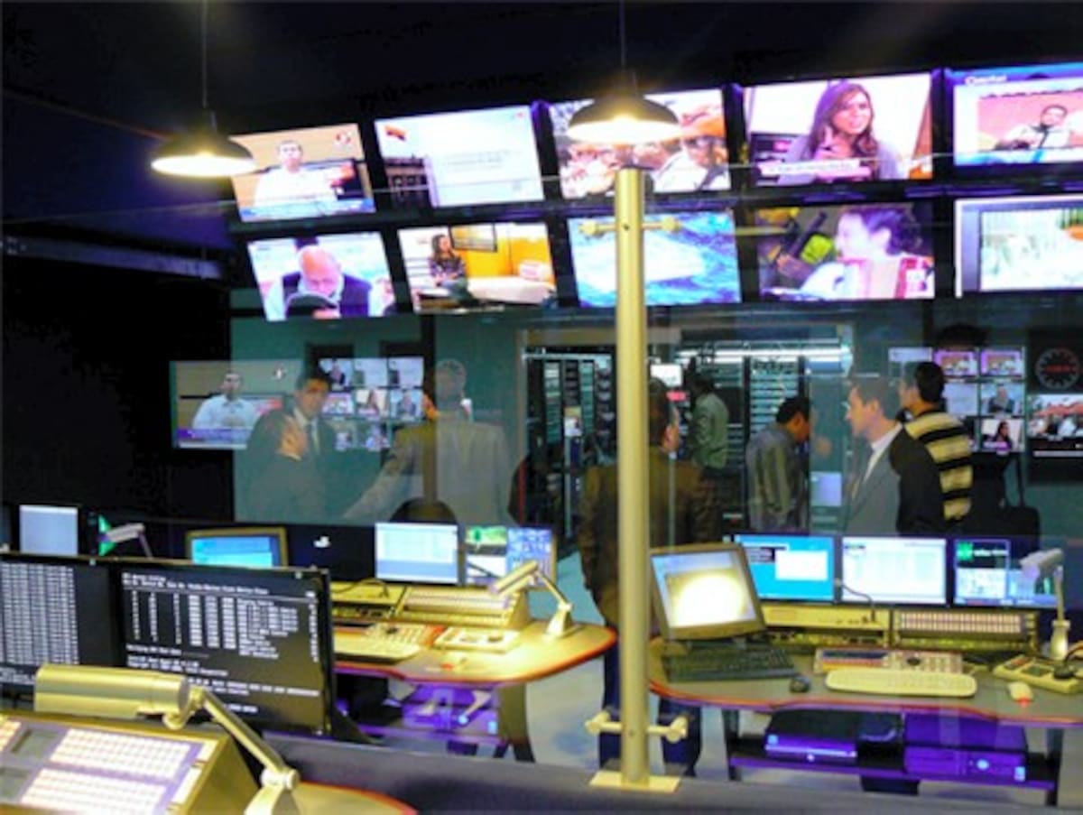 Centro de emisión de RTVC.