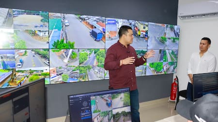 Barrancabermeja estrena centro de monitoreo 24/7: las zonas vigiladas con cámaras y botones de pánico