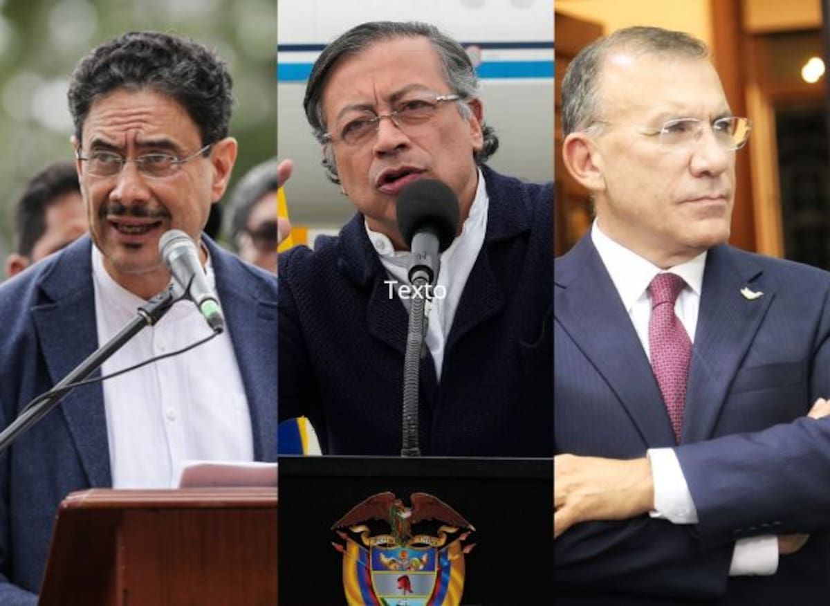 Iván Cepeda, Gustavo Petro y Roy Barreras. // Foto: archivo