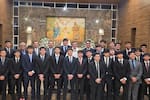 Celebración en honor a los estudiantes del grado 11 de Aspaen Saucará