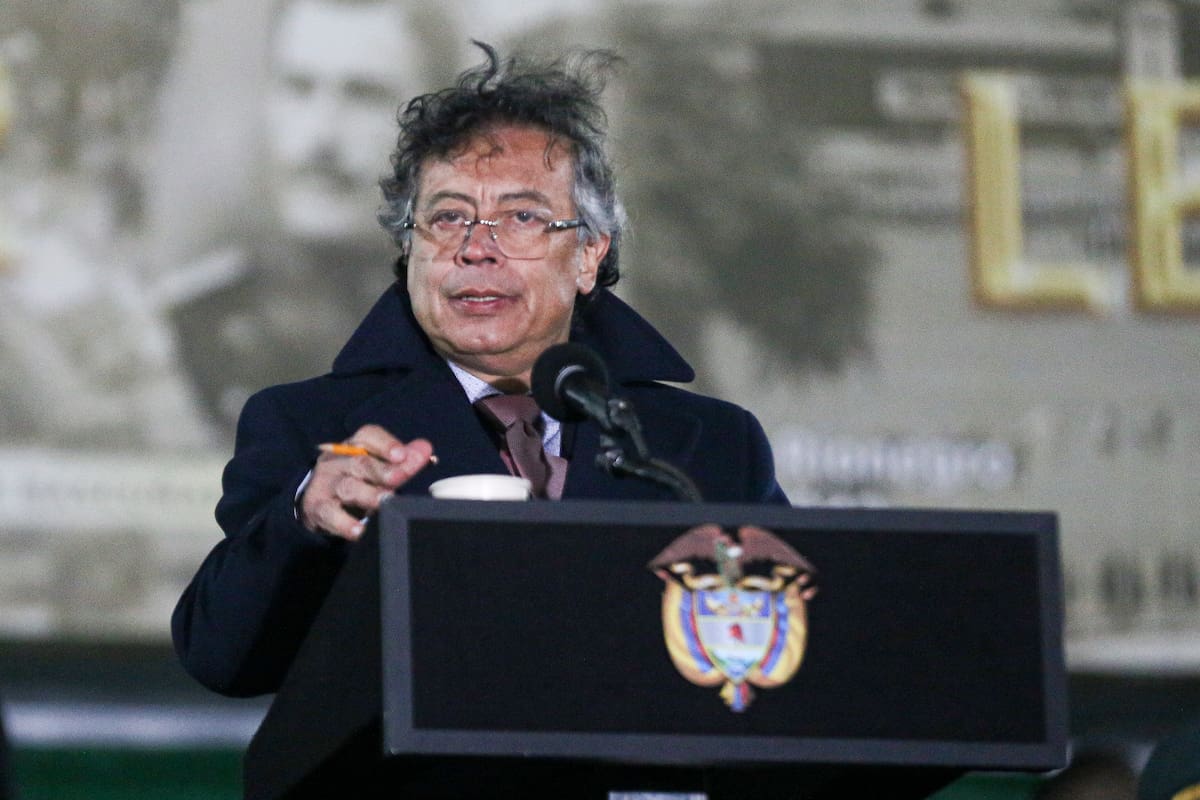 Gustavo Petro asegura haber temido sufrir la misma suerte de Maduro. // Foto: Colprensa - Lina Gasca.