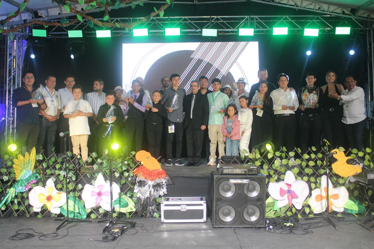 Ganadores de la edición 2025 del Concurso Nacional del Tiple 'Pedro Nel Martínez'. Suministrada /VANGUARDIA